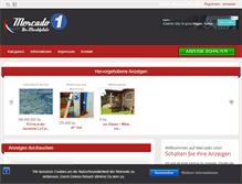Tablet Screenshot of mercado-uno.com